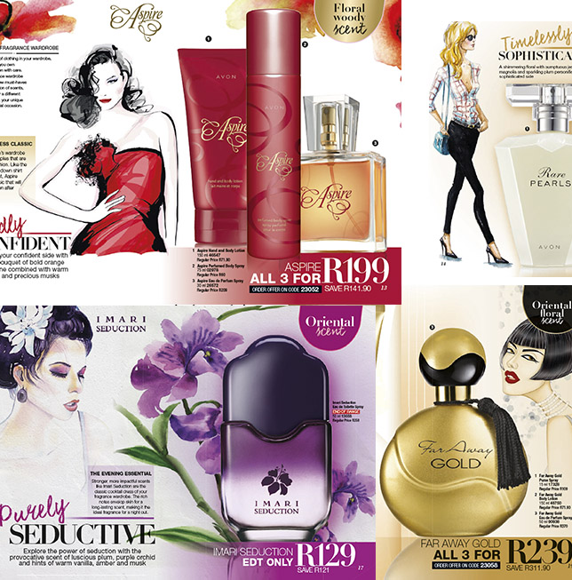 Avon Fragrance Wardrobe event