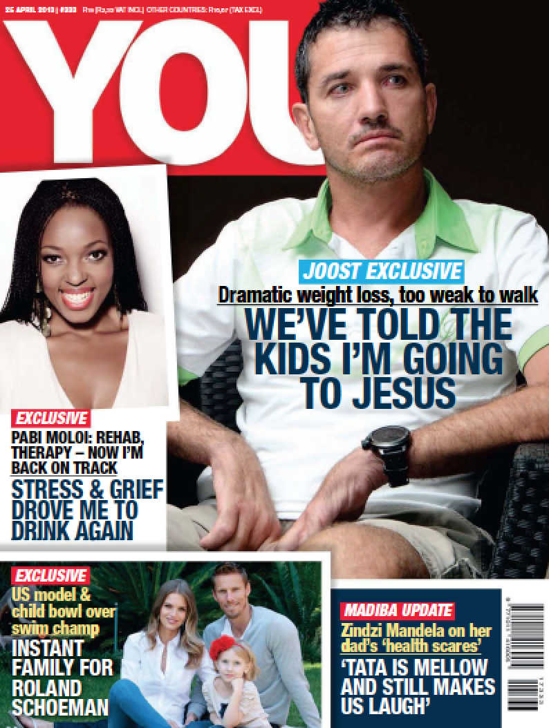 We've told the kids I'm going to Jesus